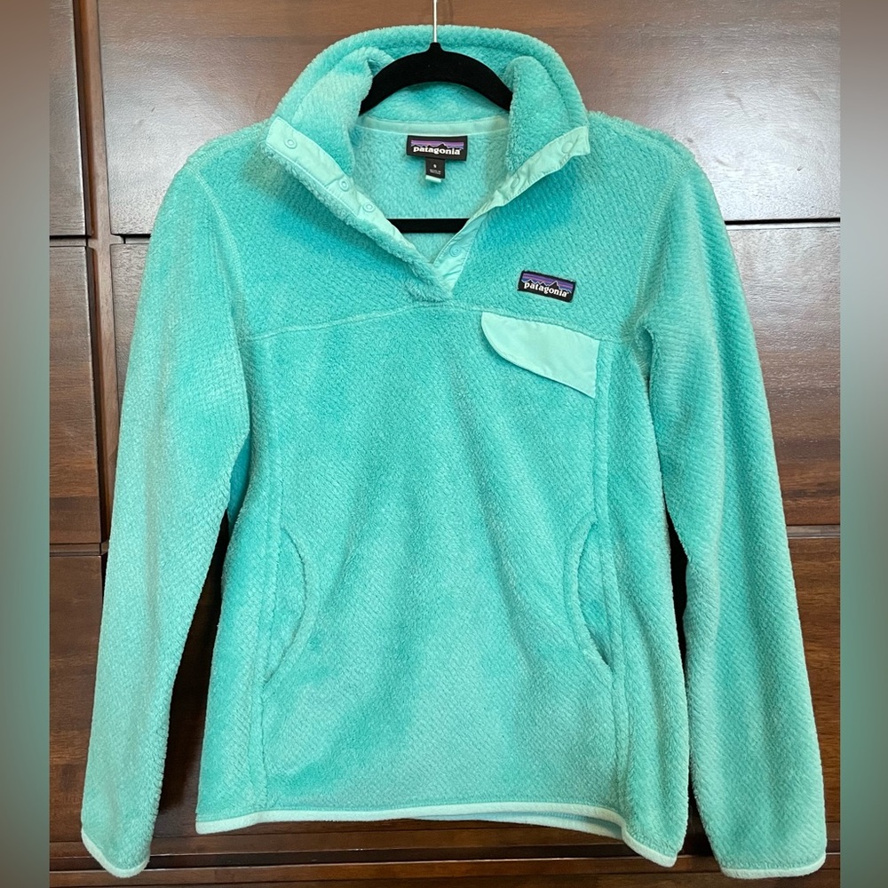 Patagonia Women's Re-Tool Snap-T® Fleece Pullover Turquoise